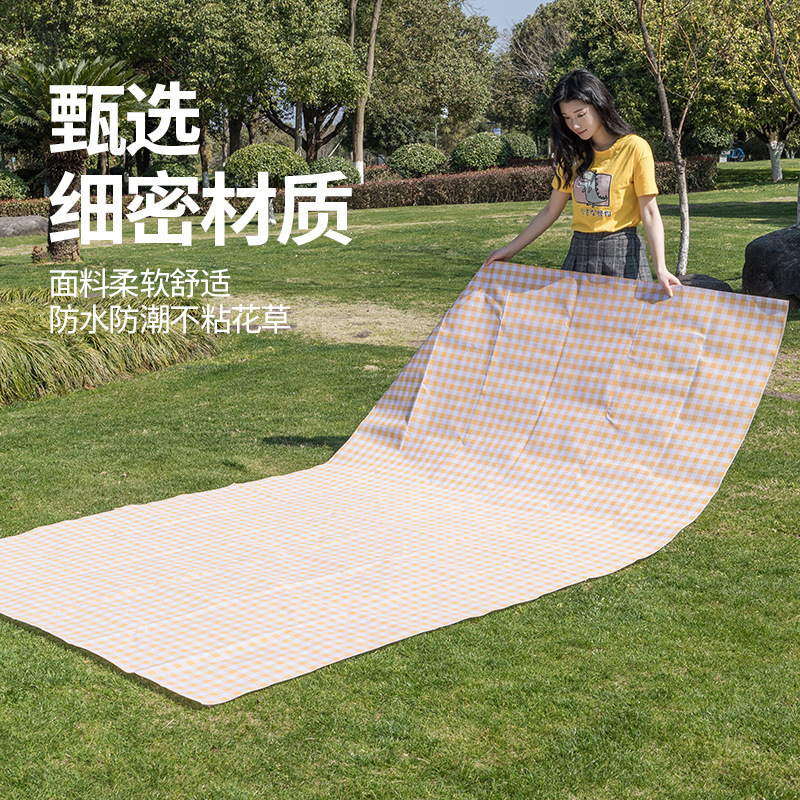 Picnic mat water-resistant thick picnic cloth portable waterproof campfire picnic tent pad camping mat outdoor supplies
