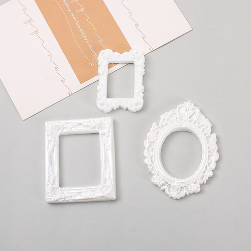 diy baby ink pad handmade materials creative resin simulation size photo frame epoxy phone case jewelry accessories
