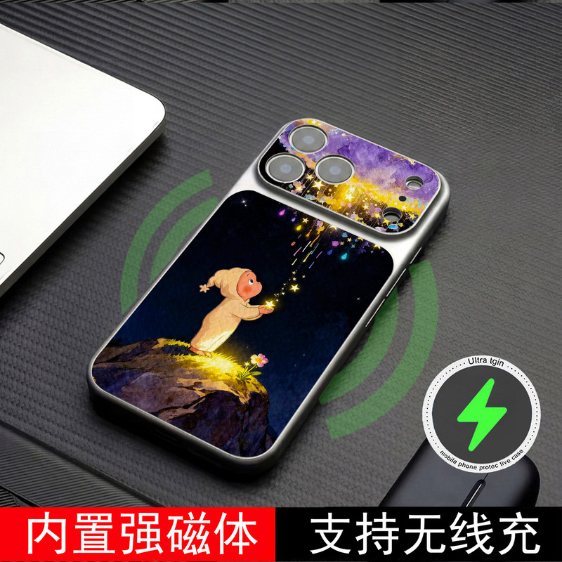 Suitable for Apple 17/16/15/14/13/12/11 Phone Cases with Window, Anti-Drop, Promax, Dreamy Star Design Suitable for Apple 17/16/15/14/13/12/11 Phone Cases with Window, Anti-Drop, Promax, Dreamy Star Design