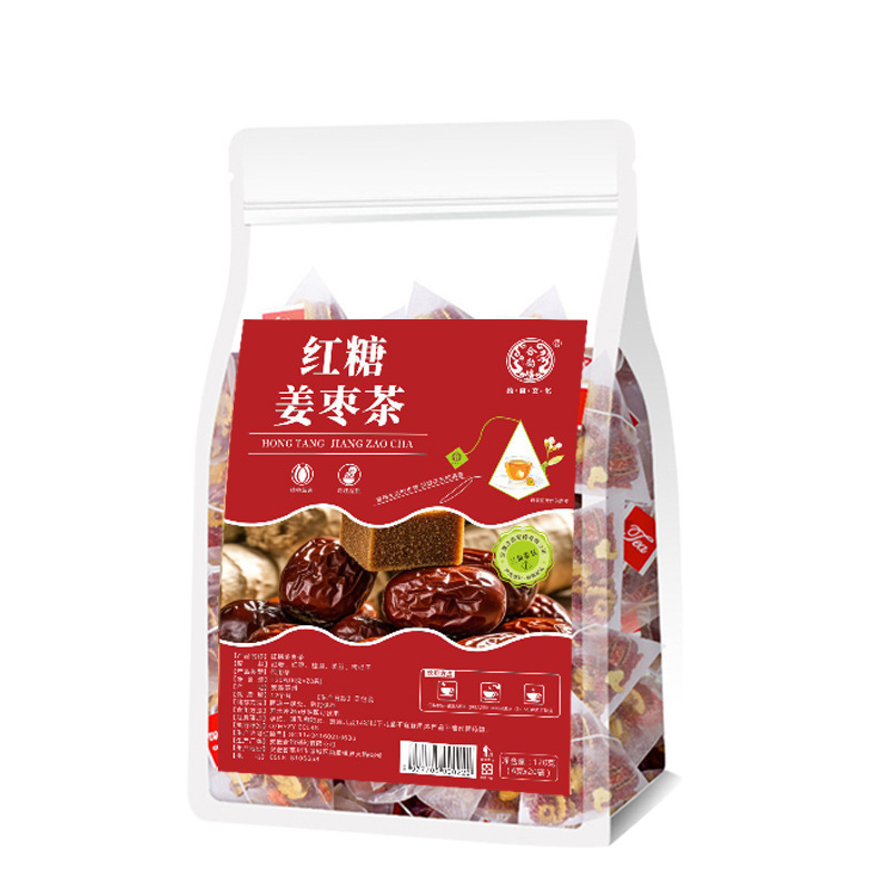 红糖姜枣茶大姨妈茶红枣茶红糖姜茶黑糖姜枣茶桂圆红枣枸杞组合茶|undefined