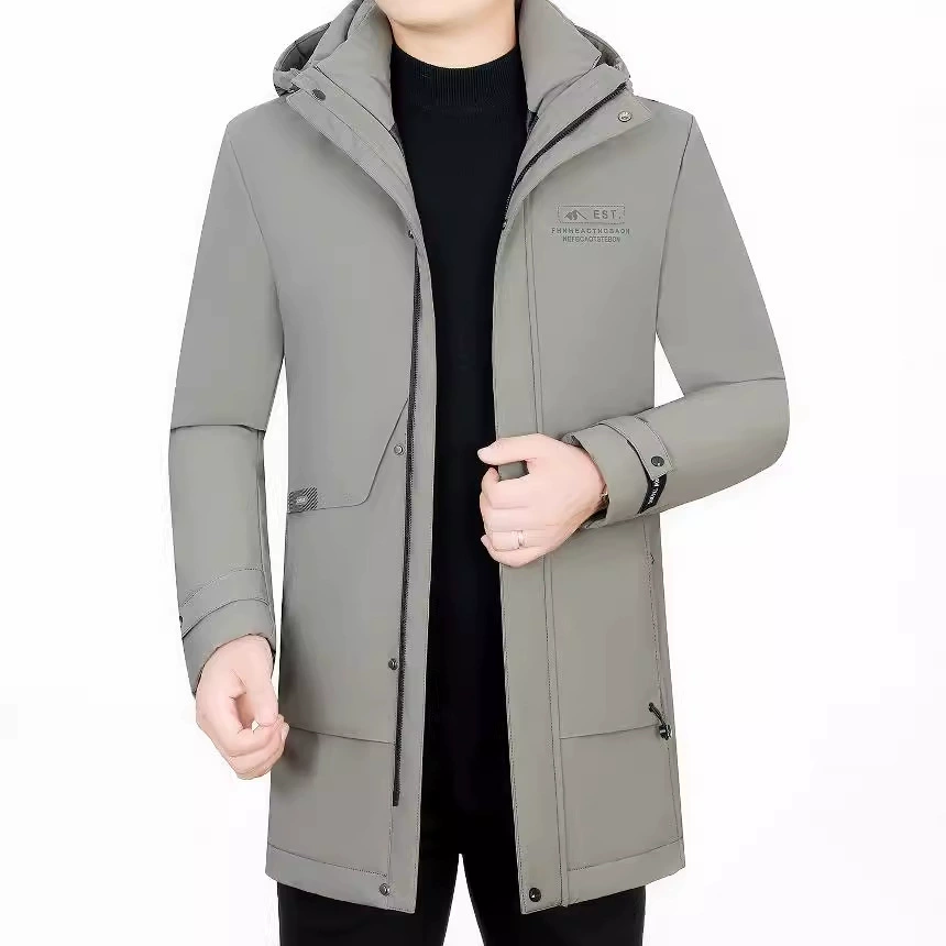 2024 новый пуховик мужской короткий зимний тонкий легкий толстый холодный куртка