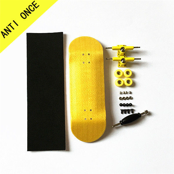 Anti Once Professional Finger Skateboard Launches New 32mm Wide Board Maple Finger Skateboard Set with Free Shipping