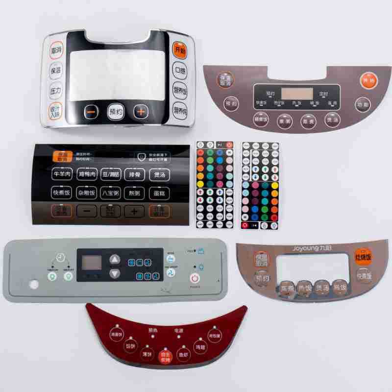 pvc面板贴家用电器控制开关面板薄膜面贴批发PC开关面板面板贴