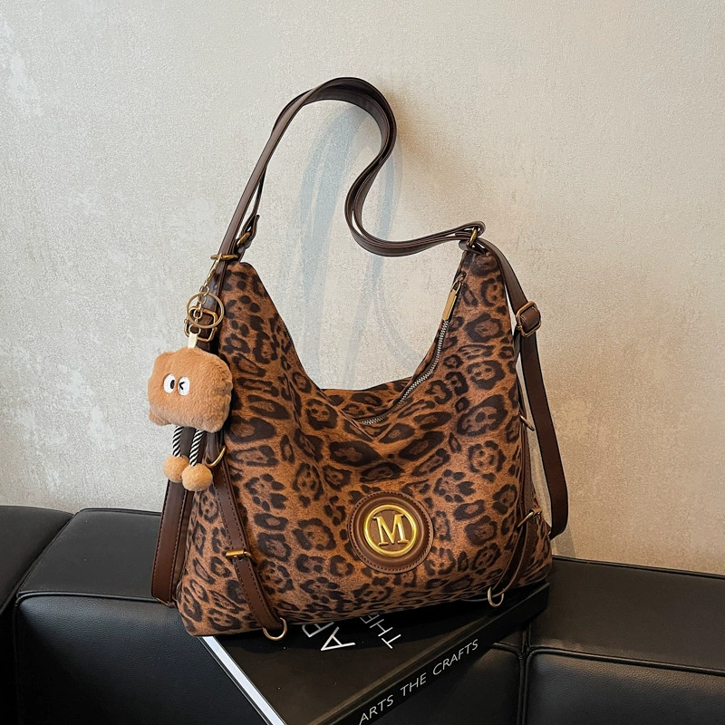 Capacious fashionable universal shoulder bag, backpack, city style
