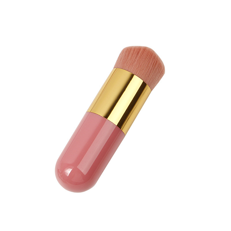 Ventas directas de la fábrica Solo pequeña grasa Pier color maquillaje cepillo Fundación cepillo uñas cepillo profesional maquillaje herramientas entrega de una sola pieza