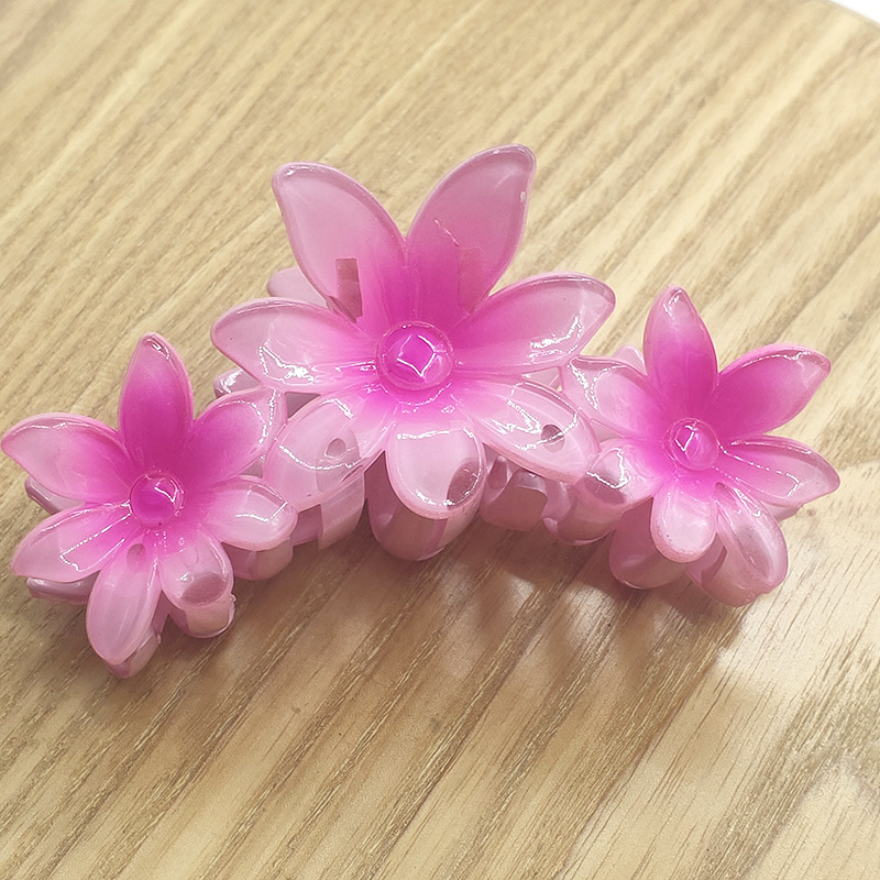 国境を越えたアマゾンの卵の花がグラデーションの花のキャンディー色の紫荊花の後頭部をつかんでサメの花を挟んで髪を伸ばします。|undefined