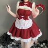 New Christmas Suit Stage Performance Dress Sexy Pure Desire Short Dress Pajamas