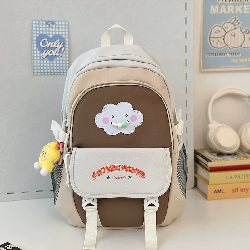 (Cross-border trading), school bag, shoulder bag, capacious backpack, for secondary school