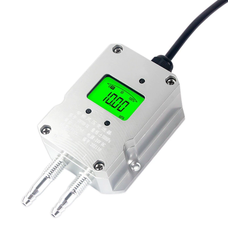 Vadias Vidias Передатчик давления ветра Микро-датчик перепада давления Отрицательное давление 4-20мА Передатчик давления ветра