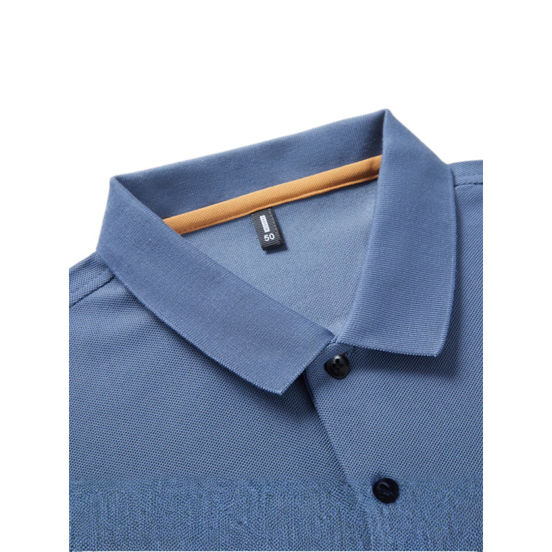 Camisa POLO suelta delgada para hombres 2025 verano nuevo estilo juvenil de negocios casual marca de moda camiseta de manga corta para hombres