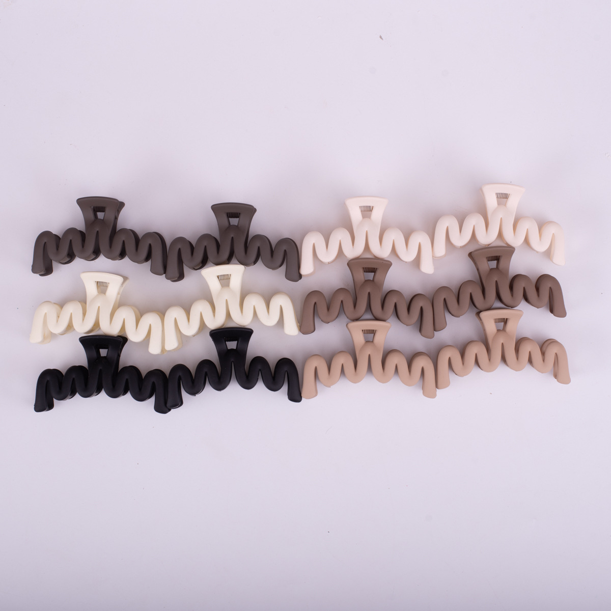 12 웨이브 헤어클립 스킨필