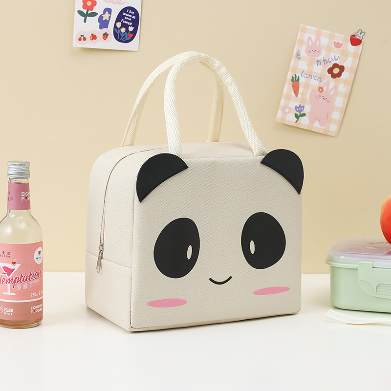 かわいいランチボックスハンドバッグ学生サラリーマンランチランチ断熱バッグランチバッグ外出ポータブルピクニックバッグ|undefined