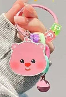 Ins ultra fuego texto creativo rechazar el colgante del teléfono móvil llavero extraño auriculares bolsa decoración portátil universal