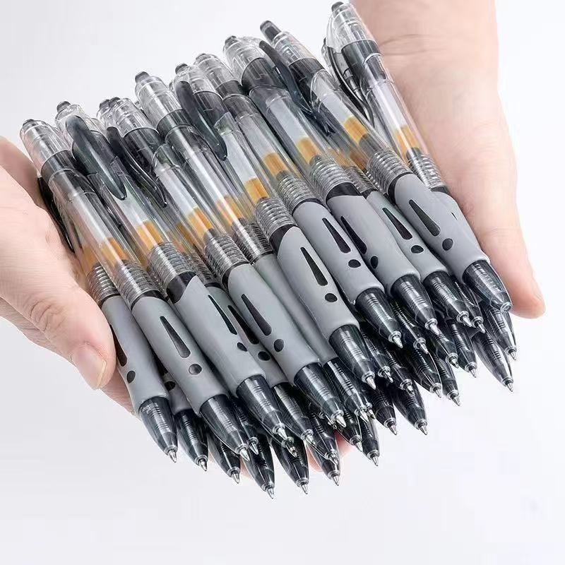 The Same Model Gp1008 Student Retractable Gel Pen, High Aesthetic Value, 0.5mm Business Office Ballpoint Pen, Signature Pen