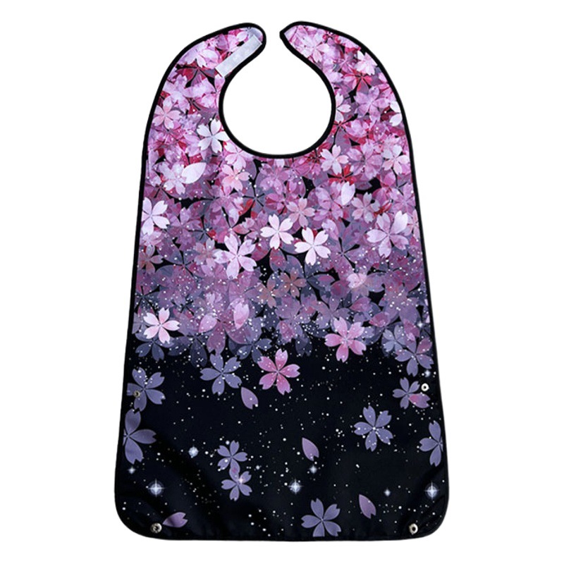 El babero transfronterizo de la fuente de la venta caliente del Amazonas para los ancianos para comer el babero impermeable para el delantal adulto mayor