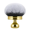 Golden white peak hair mushroom head