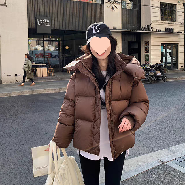 브라운 씨크닝 [화이트 덕다운 90%]