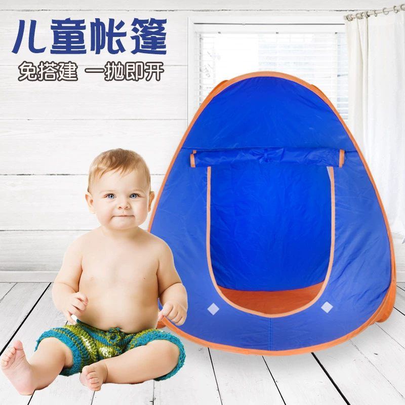 Cross-Border Play House играет в детскую синюю палатку для мальчиков в помещении для ползания игровой домик океанская волна мяч бассейн