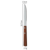 304 stainless steel knife fork, chopsticks sleeve, Japanese and Korean style rosewood, wooden handle tableware ins