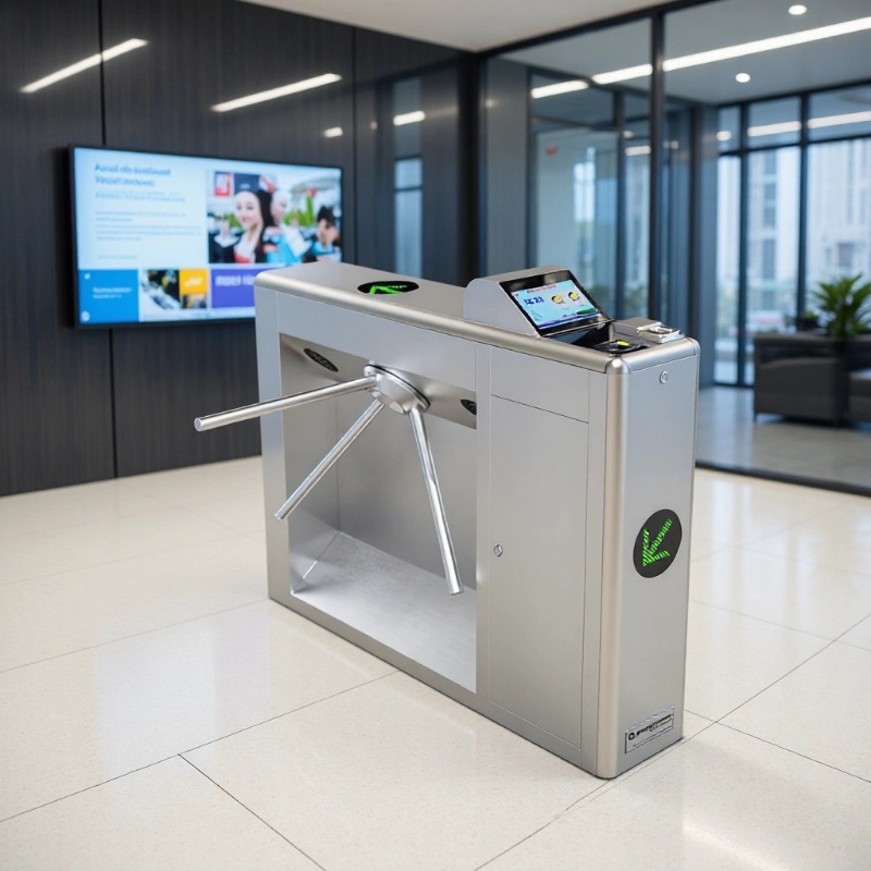 厂家直销智能三辊闸 人行通道闸机 小区全自动门禁刷卡速通门