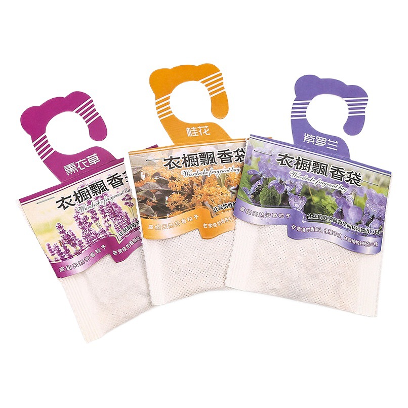 Lavender Sachet Wardrobe Sachet Deodorizing Aromatherapy Sachet Car Fresh Wardrobe Bedroom Room Lasting Fragrant Scent