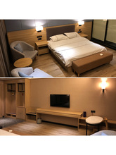 酒店客房母子标间全套家具床 民宿组合套房公寓式双人床