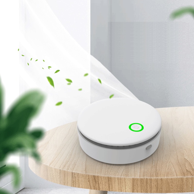 Portable Desktop Ozone Negative Ion Air Purifier Car Negative Ion Generator Deodorizing Sterilization Purifier