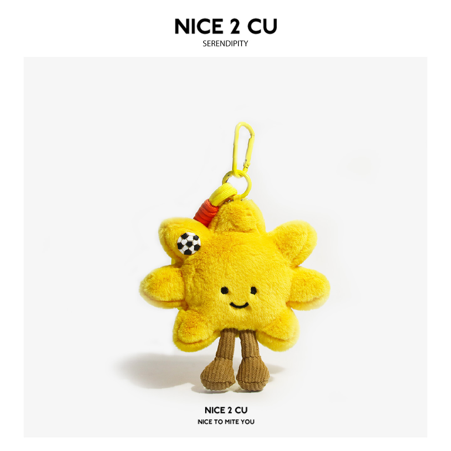 超かわいい太陽の花のかばんのペンダントのぬいぐるみのペンダントのカップルの車のキーホルダーの学生プレゼント