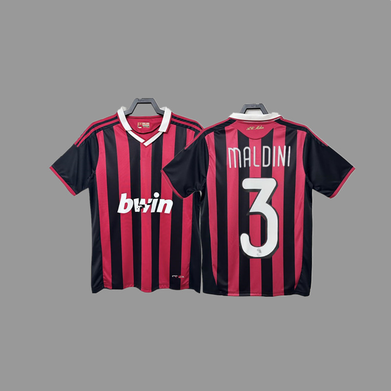 ACレトロユニフォームサッカー服マルティーニパトインザジシェフチェンコガトゥソネスタユニフォーム|undefined