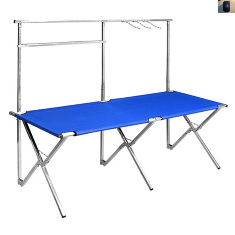 折叠早市地摊货架做生意移动桌子灵活广场推车拆卸便携式方便置物