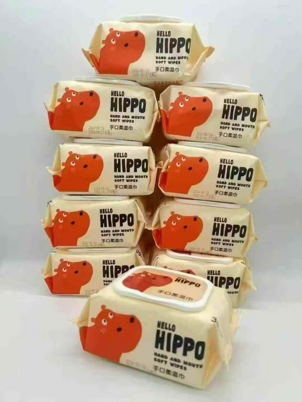 批发润贝尔30片婴儿手口湿巾 30抽便携装 宝宝湿纸巾 小包批发