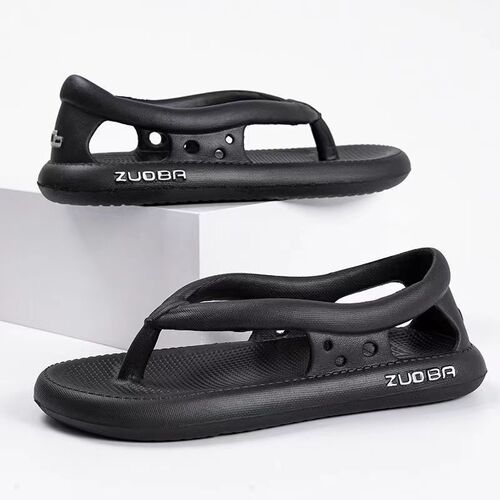 Summer Herringbone Men's Outdoor sandals, unisex soft sole slip-resistant beach shoes, indoor slippers for women, summer outdoor wear