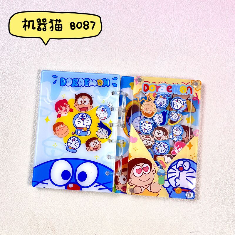 日本の漫画 A7 ルーズリーフノートブックかわいいガーリーハート高価値アニメ学生アクリル|undefined