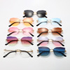 Fashionable sunglasses, glasses, cat's eye, gradient, internet celebrity, wholesale