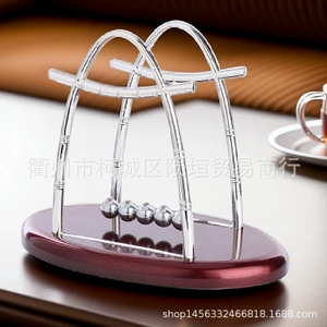 Крестный aliexpress eBay Amazon Temu Creative Balance Physics Physics Experiment Science and Education Newton Swaying Ball