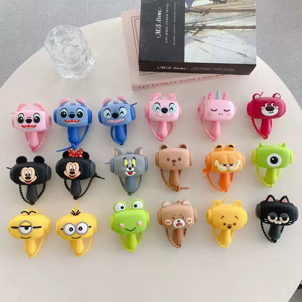 Creative Silicone Sanrio Sound-Making Hammer Pendant Keychain Children's Toy Backpack Pendant Gift Wholesale