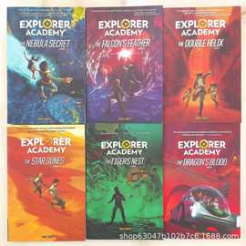 英文版 Explorer Academy 探险学院系列全彩6册 阅读冒险故事书