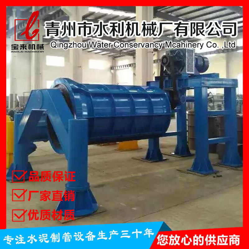悬辊式水泥制管机 传动方式效率高 具有操作简单 运行平稳