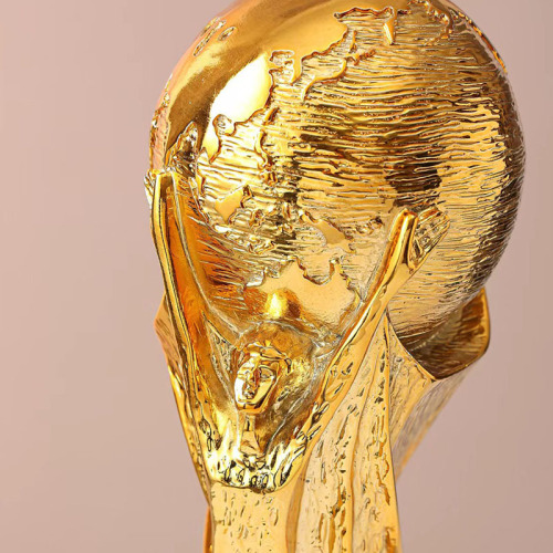 World Cup Football Hercules Cup  Qatar Trophy Fans Memorial Bar Lottery Station Decorations Ornaments