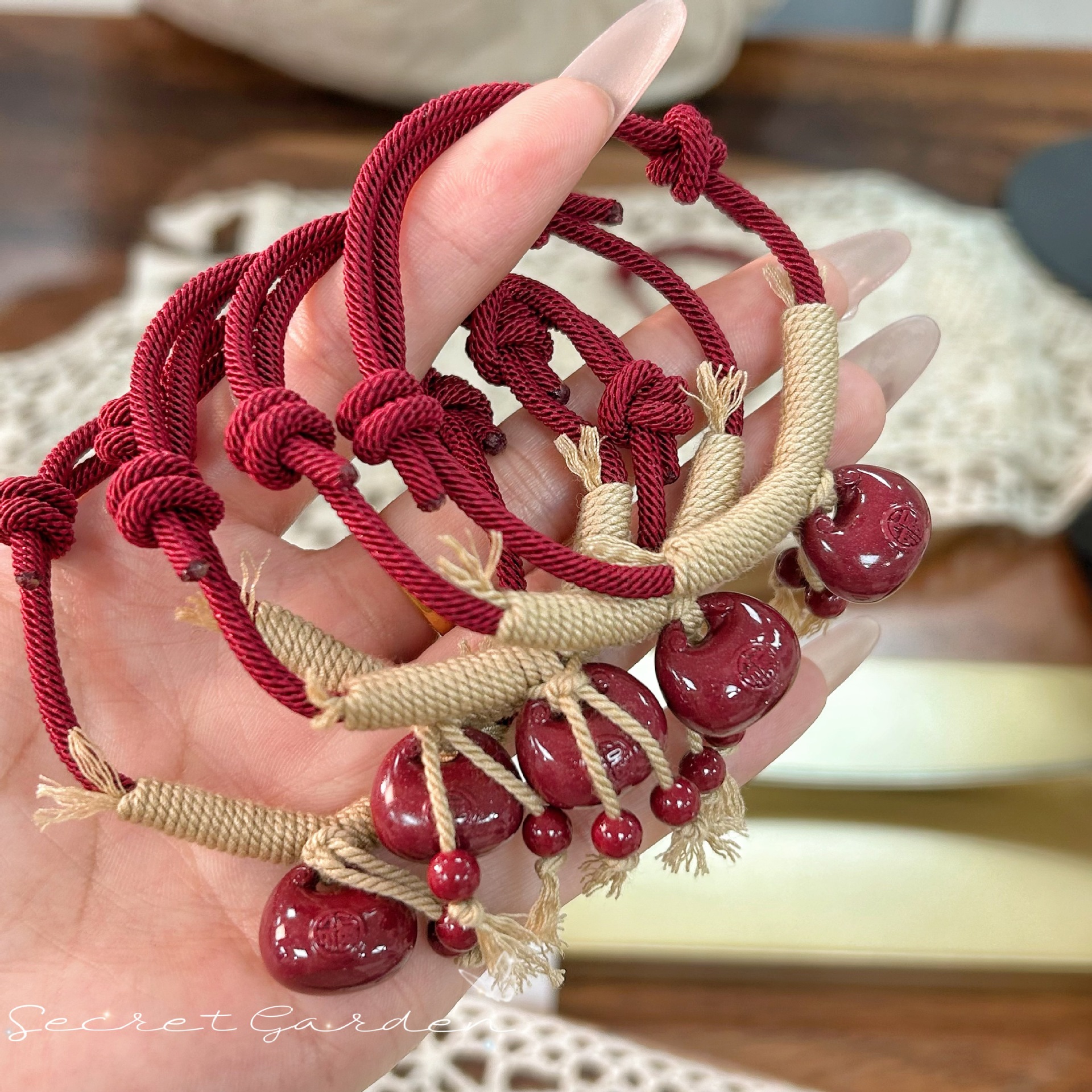 Pulseira de proteção chinesa personalizada com cinábrio para bebês e crianças, estilo nacional, grande sucesso de vendas, signo do zodíaco masculino._voghion.com