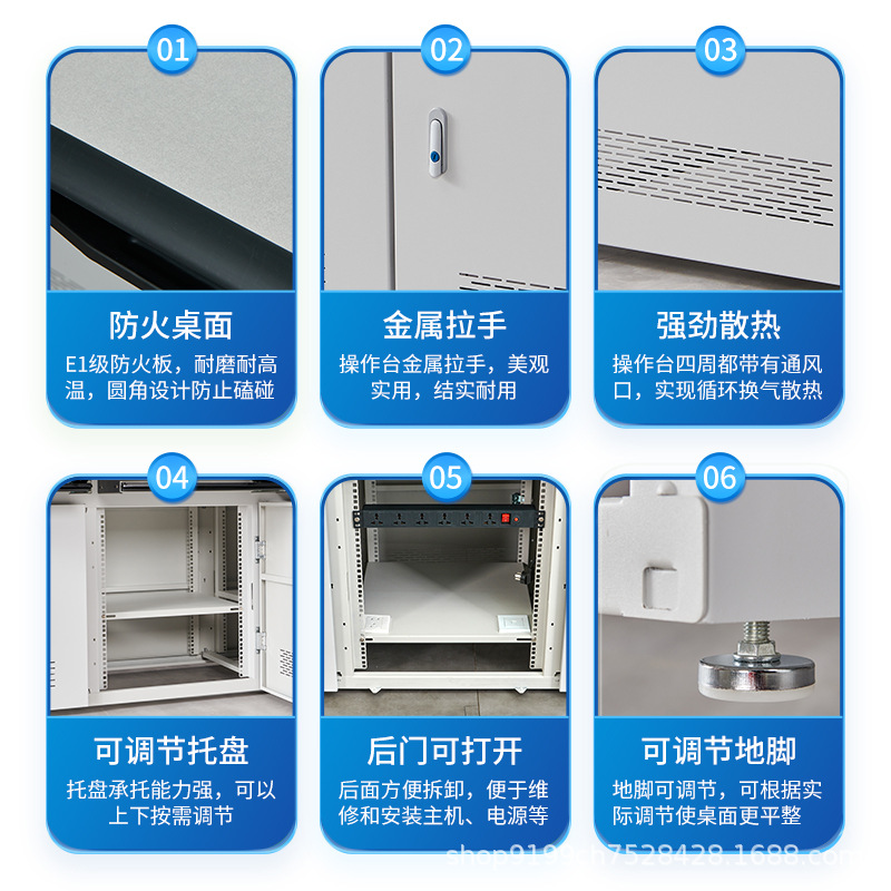 监控操作台调度桌交通指挥中心控制台安防指挥桌双联科技感操作台