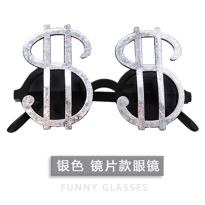 1 dólar dinero gafas extrañas fiesta boda fiesta baile espectáculo parodia fotos divertidas gafas de sol dólar accesorios