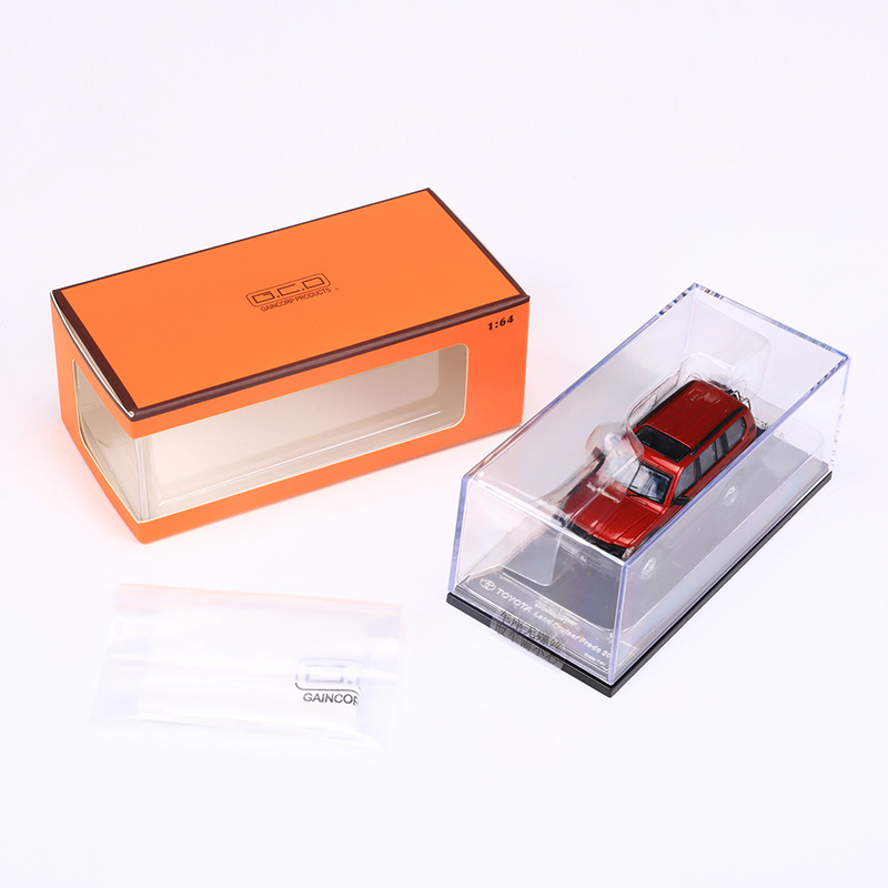 GCD 1:64 도요타 멋진 윤활제 오버 베어링 프라도 90 시뮬레이션 합금 자동차 모델 컬렉션 장식품