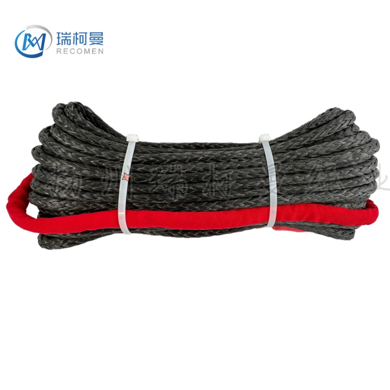 Трансграничная новая высокомолекулярная полиэтиленовая веревка Двенадцать нитей Товары для улицы Веревка для автомобильной лебедки
