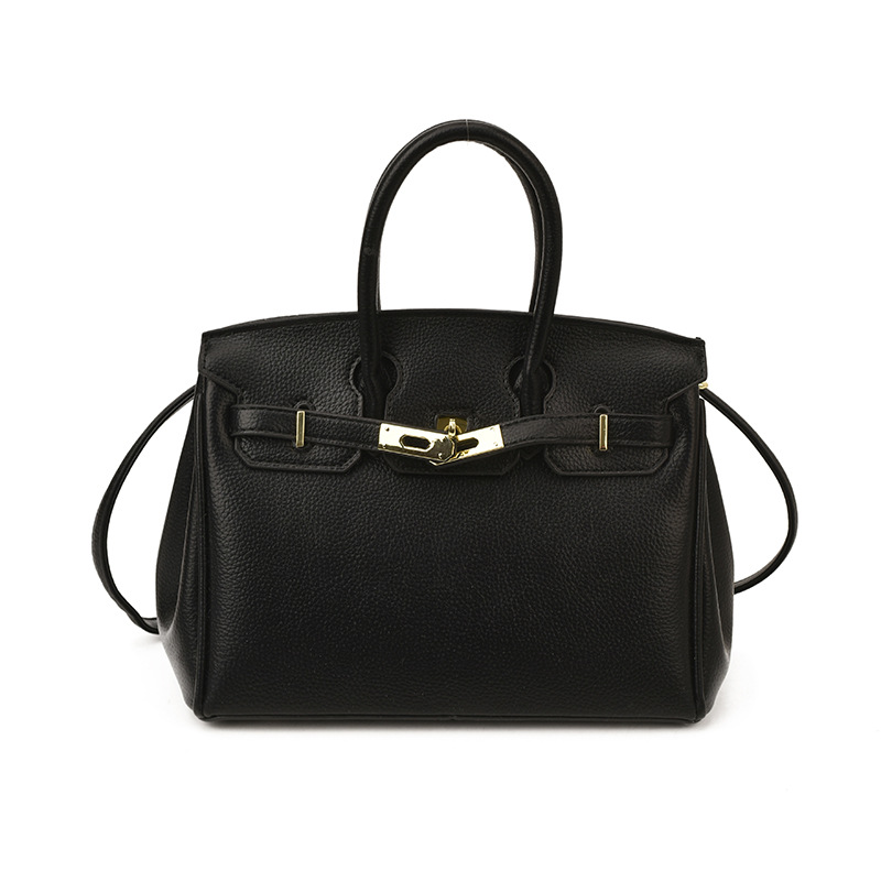 Bolsos de platino retro retro de alta calidad para mujeres 2026 comercio exterior nueva moda litchi pattern commuter mochila versátil