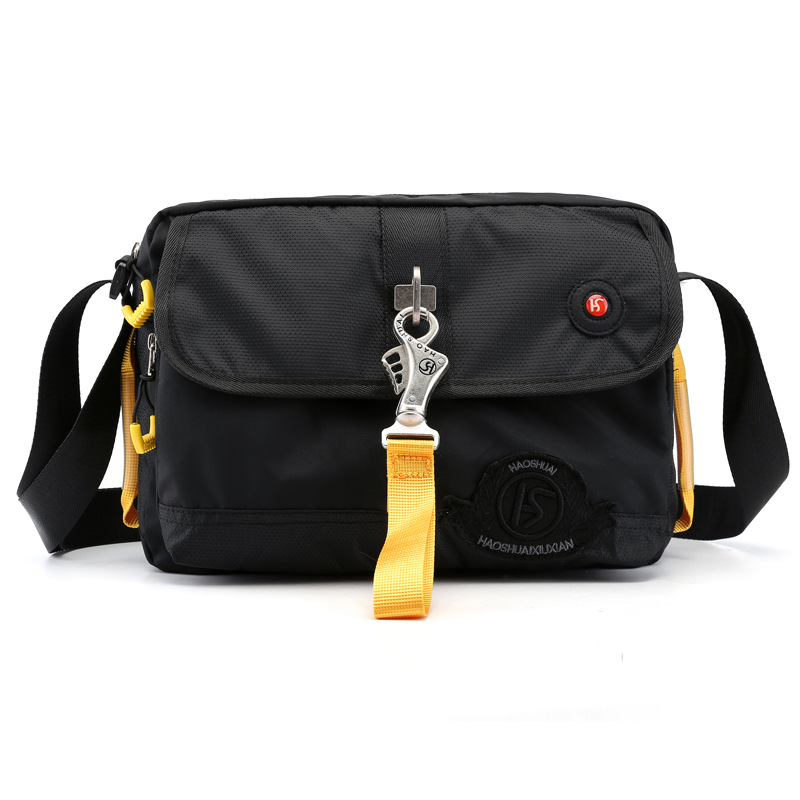 Nuevo bolso de hombro de los hombres casual al aire libre versátil bolso de hombro impermeable resistente al desgaste deportes hombro bolsa de mensajero