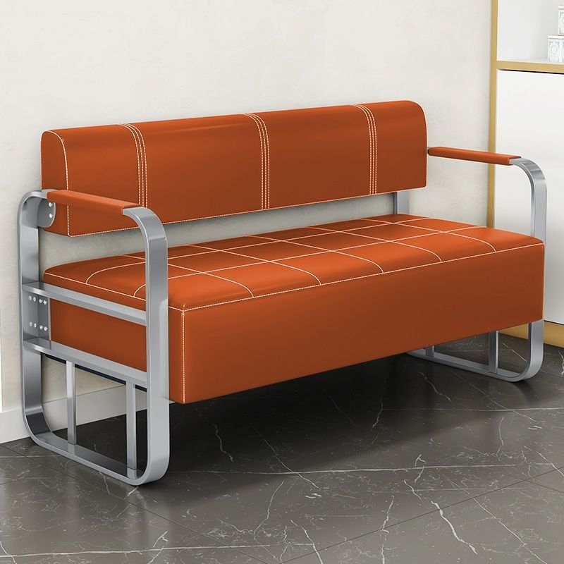 Barbería en línea sofá silla de espera salón de peluquería de uñas sala de estar sofá silla de espera de moda image 18