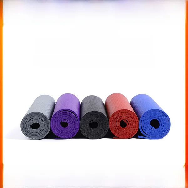 Pvc Yoga Mat Non-Slip Thickened High-Density Frog Mat Black Mat Men's and Women's Fitness Mat Home Sports Yoga Mat