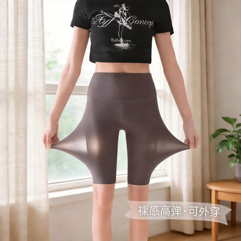 High-Waisted Safety Pants with a Skin-Like Texture, Shark Pants, Yoga Pants for Women, Suitable for Wearing Outside, Spring 2025 New Model High-Waisted Safety Pants with a Skin-Like Texture, Shark Pants, Yoga Pants for Women, Suitable for Wearing Outside, Spring 2025 New Model