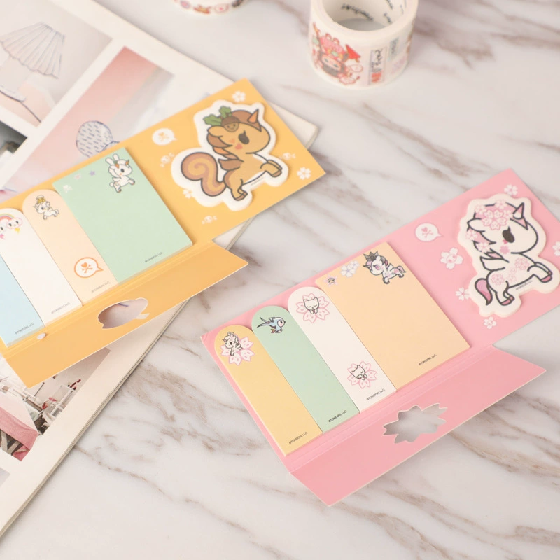 Qingyi Fang Tokidoki pink series combined shape N times sticker cartoon name stickers convenient sticker message entry